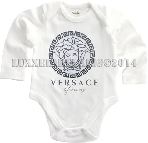 baby versace jacket|Versace baby onsie.